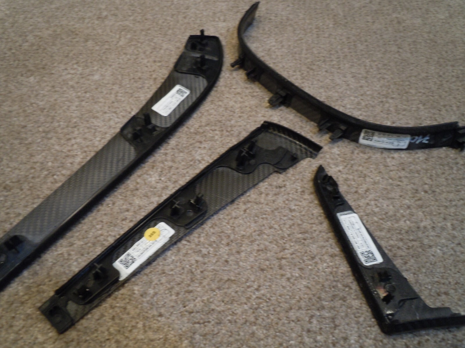 Audi R8 2017-2023 OEM Carbon Fiber Interior Parts 
