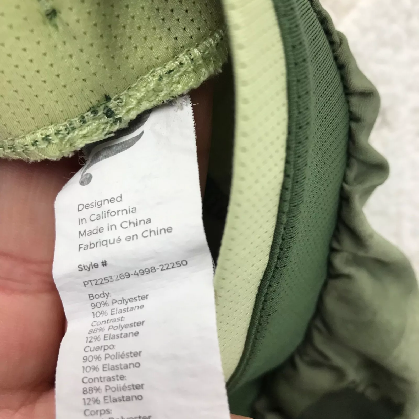 fabletics the fundamental camo performance stretch gym pants