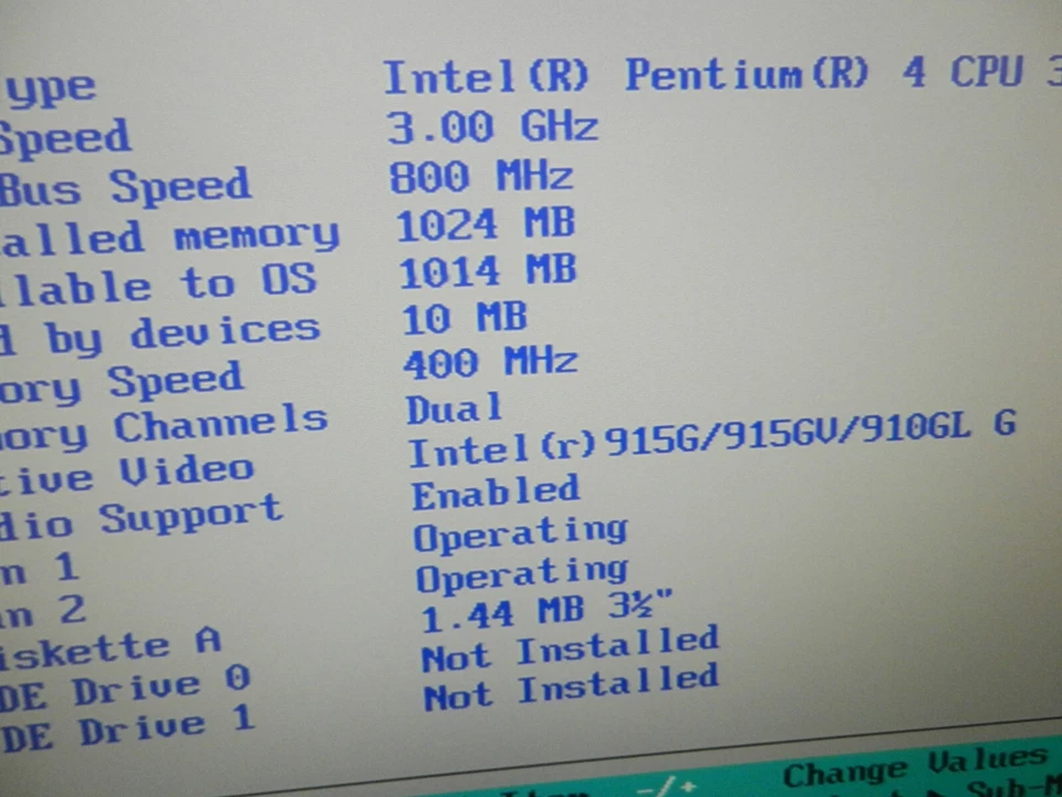 Computadora de escritorio IBM ThinkCentre 8171-21U - Pentium 4 @ 3,0 GHz / 1 GB / SIN DISCO DURO - Boos a B Foto 4 de 4