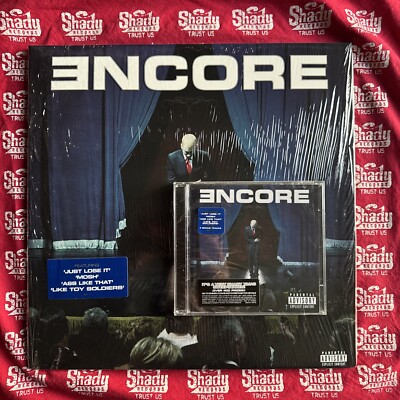Encore by Eminem (Record, 2004) Dr Dre D12 50 Cent USA OG Sealed