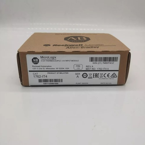 New Sealed Allen Bradley 1762-IT4 SER A MicroLogix Themocouple/mV Module AB - 第 2/6 張圖片