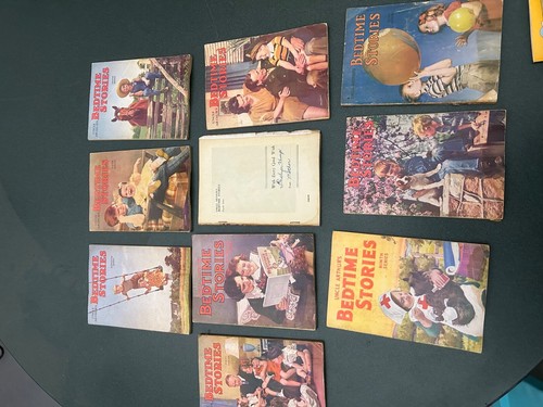 10 issues of Uncle Arthur's Bedtime Stories paperback Series - 1941 and 1942