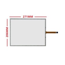 12.1 inch Resistive Touch Screen Glass Panel for Monitor 5 wire 4:3 271 206mm