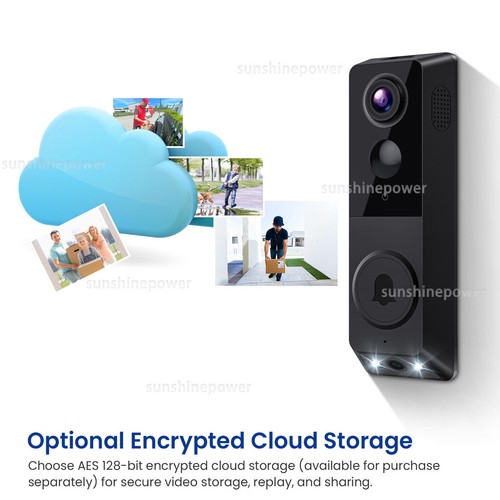 Video Doorbell Camera Wireless with Chime Ringer, Smart AI Human Detection - Picture 15 of 18