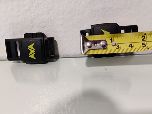 Fidlock Fibbia SNAP Misura 15mm Fibbia per Cintura Set di 2 Cursori Magnetici - Foto 5 di 5