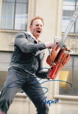 IAN ZIERING signed Autogramm 20x30cm SHARKNADO SECOND in Person autograph COA