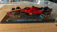 Grandi Ferrari sf23 di Charles Leclerc 2023      form 1:24 COME NUOVA