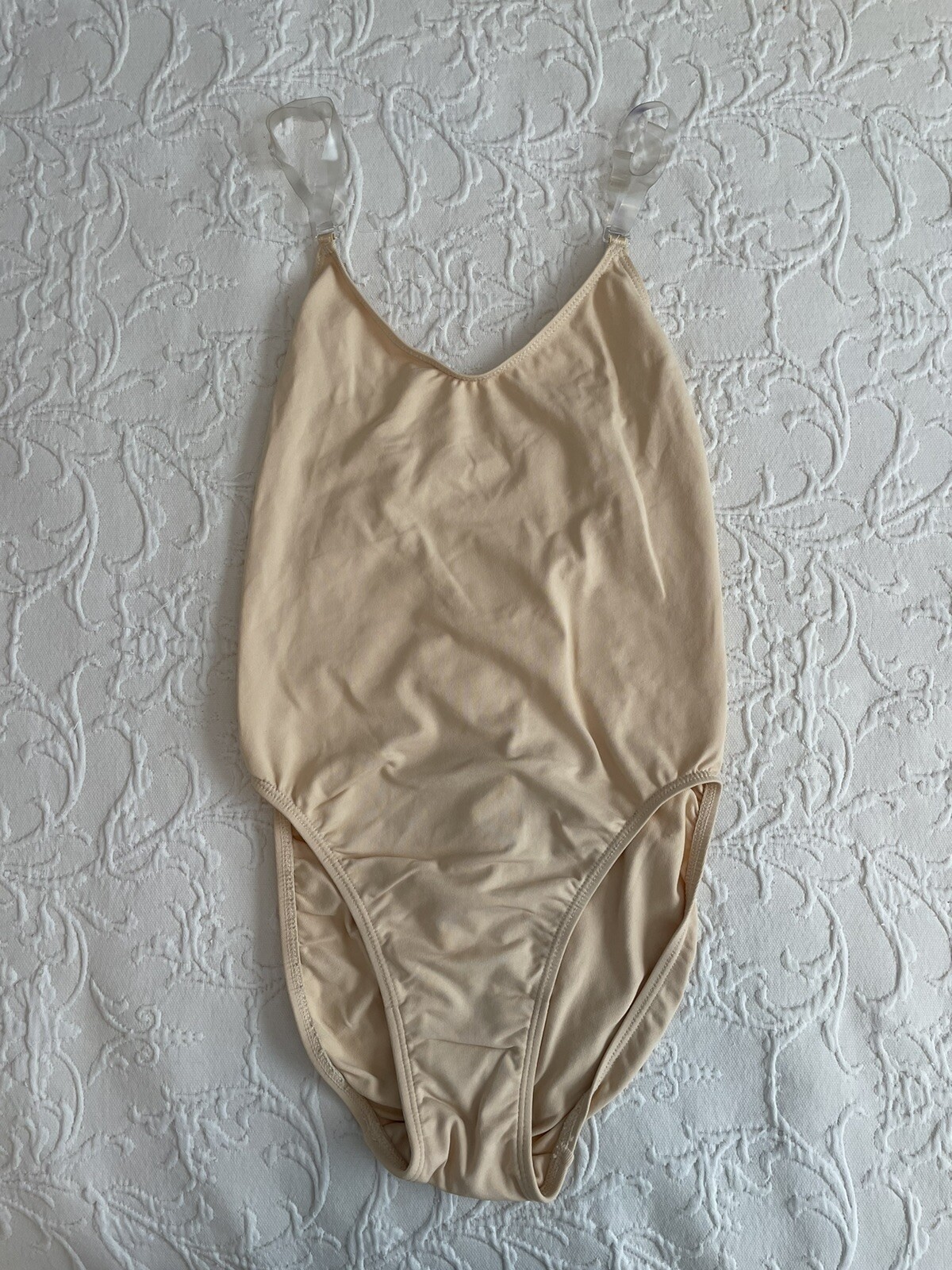 Capezio Nude Undergarment Ballet Leotard Small Adult - Gem