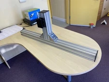 Thor Labs Optical Stage Mitutoyo Micrometers On Bosch Aluminum 