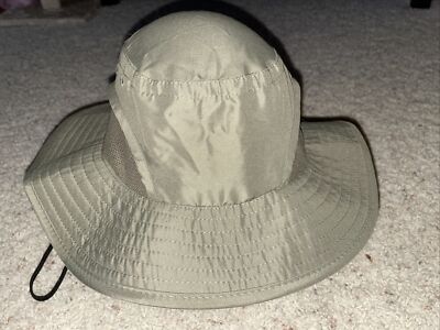 Heat Edge Sun Protection Hat Green Mens 