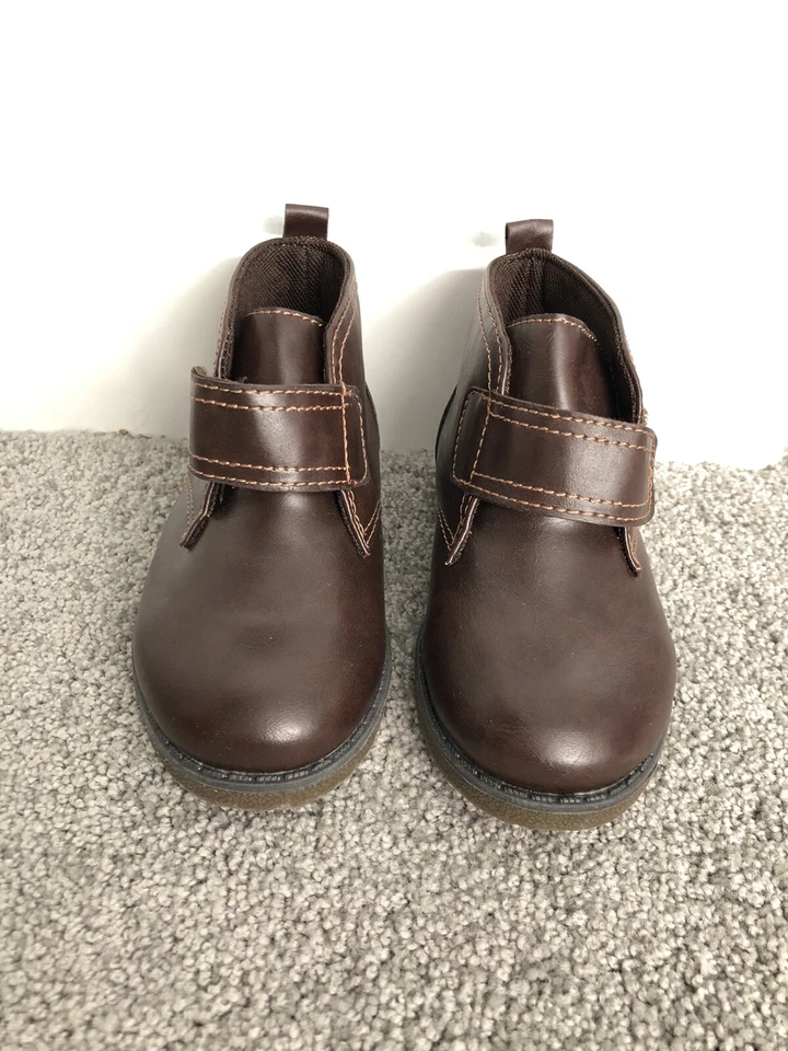 Nuevo Okie Dokie Chukka Botas Marrón Ocasión Zapatos de Vestir Niño Pequeño Talla 9 Foto 4 de 4