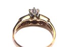 GIA certified 14k yellow gold .71ct round diamond engagement ring 3.1g 8 — photo 6