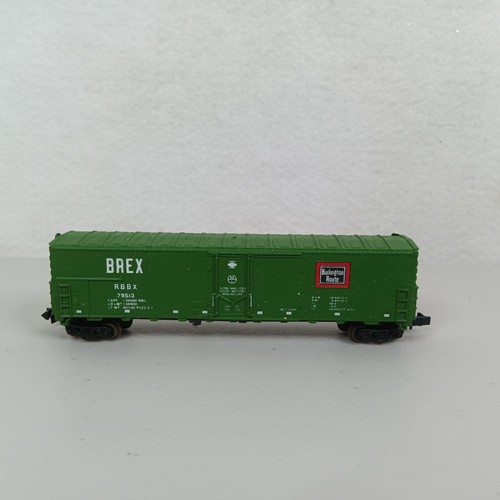 Coche de caja escala Con Cor Burlington Route BREX RBBX 79513 escala N 1 160 | Zustand: Used