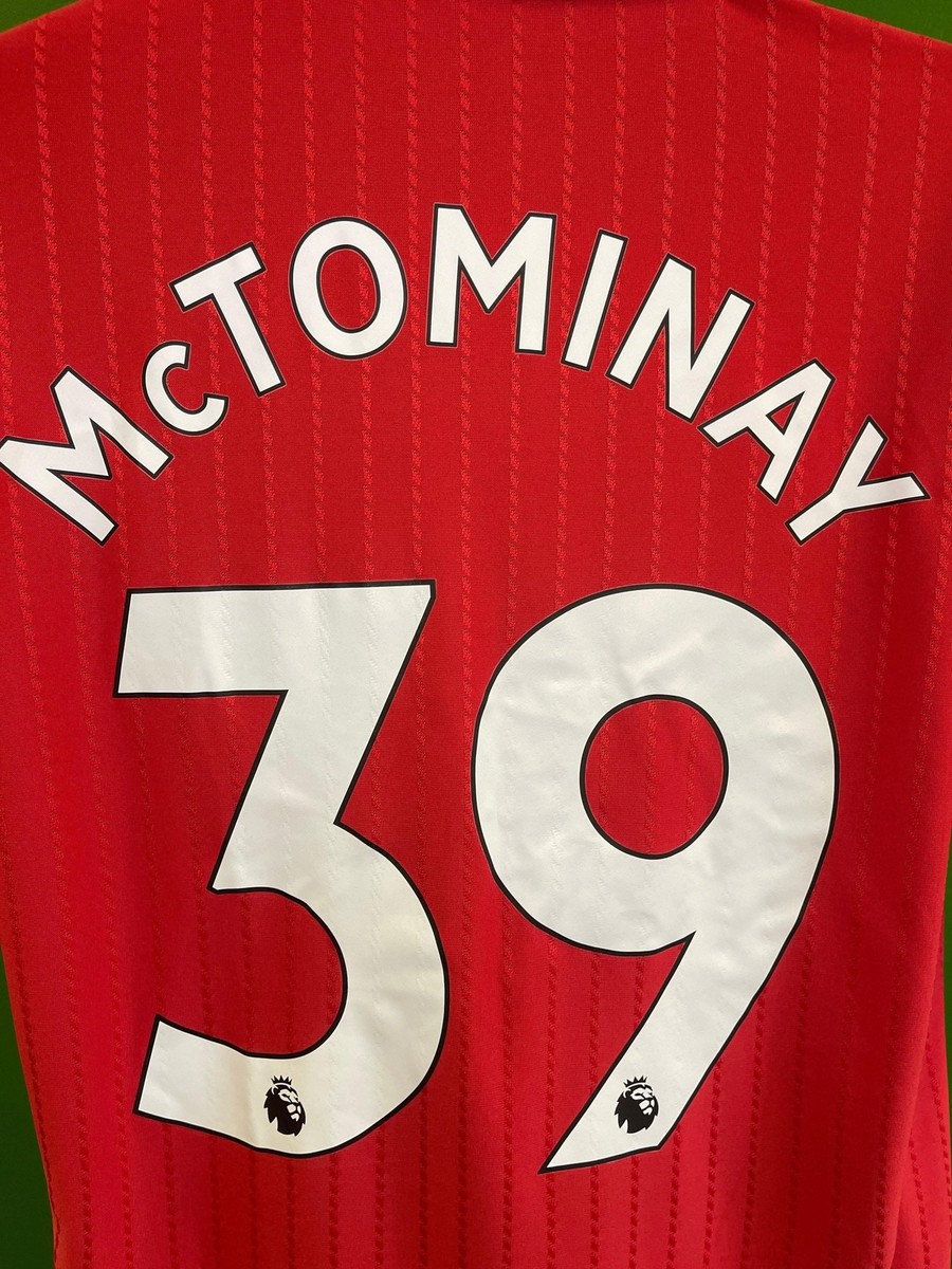 Manchester United McTominay #39 22/23 Authentic Home Jersey Men's