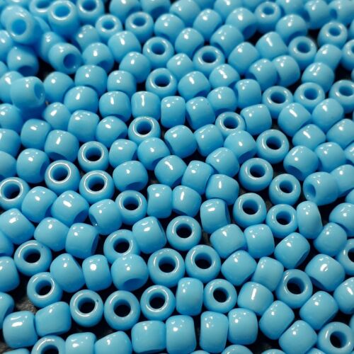 10g Opaque Baby Blue TOHO Seed Beads 6/0-43 - Picture 1 of 1