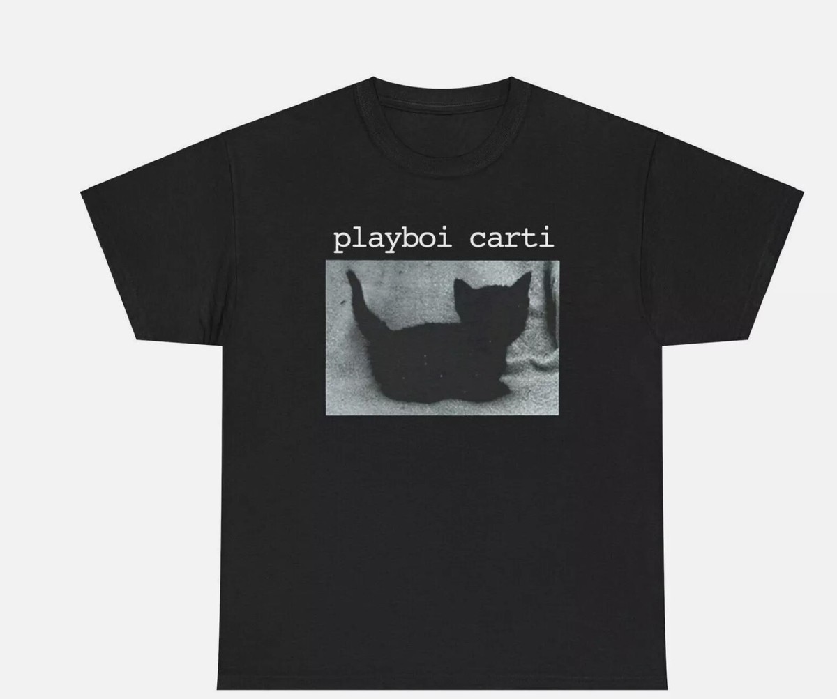 新品 黒L 25AW Playboi Carti Tee フォトTシャツ Playboi Carti t-shirt | Y2K Streetwear | y2k streetwear