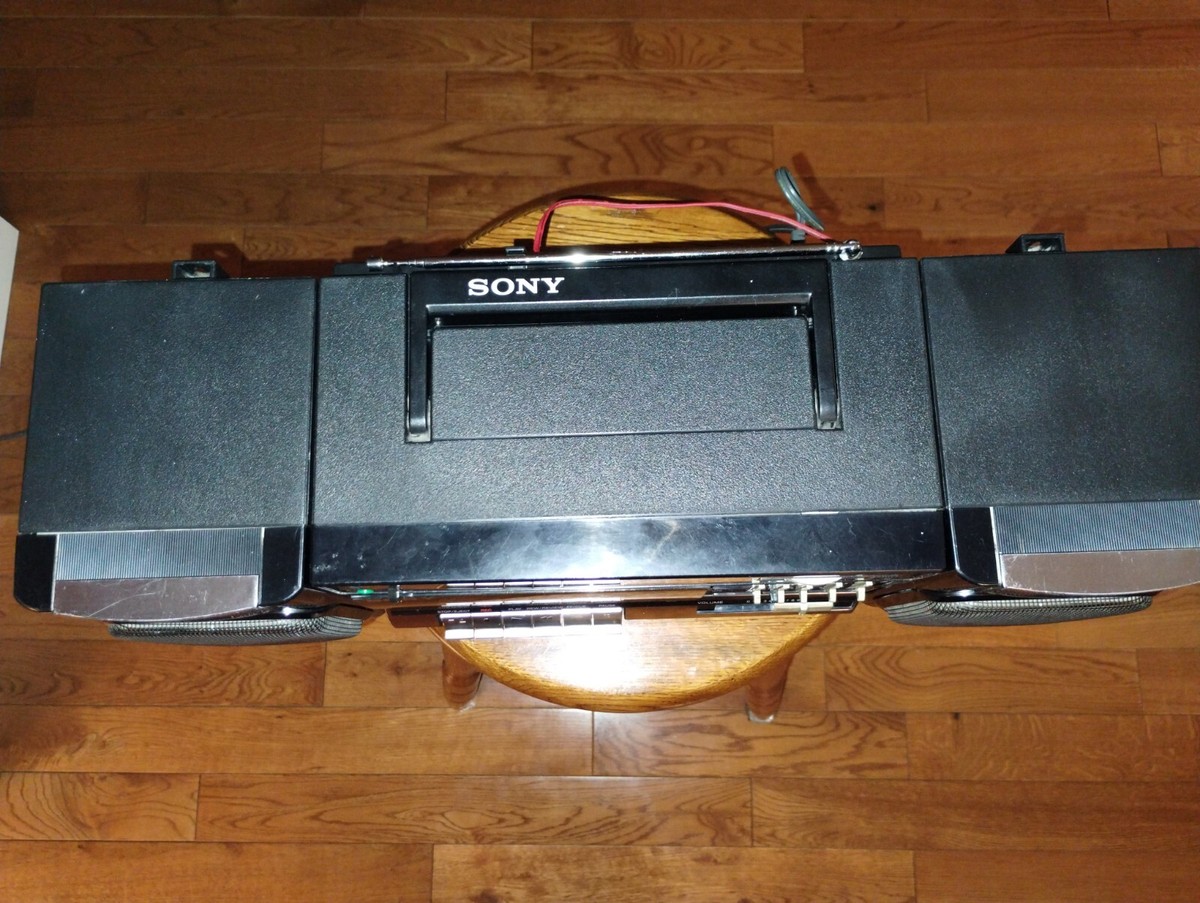 Sony CFS-1000 Stereo AM/FM Radio Cassette - Working | eBay