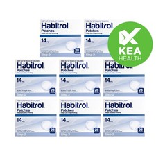 Habitrol Nicotine Patch STEP 2 - 14mg - 224 patches - 8 boxes - QUIT Smoking Now
