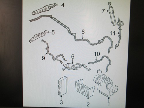 Genuine BMW E93 325i Convertible 2D 2010-2014 LEFT FRONT TOP HYDRAULIC CYLINDER - Picture 5 of 12