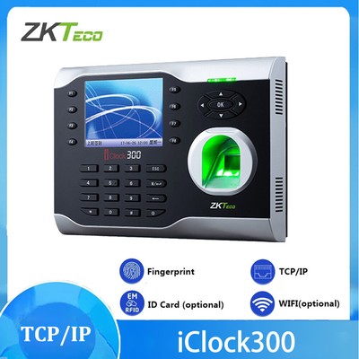 ZKTeco iClock300 USB Fingerprint Time Attendance Terminal Fingerprint Time Clock