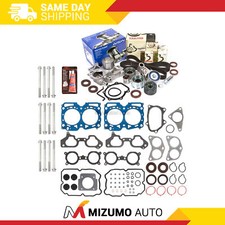 Head Gasket Set Timing Belt Kit Water Pump Fit 06-09 Subaru Ej255 Ej257