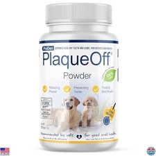 Pet Oral Care Powder - Breath Freshener  Plaque Remover for Cats  Dogs 60g