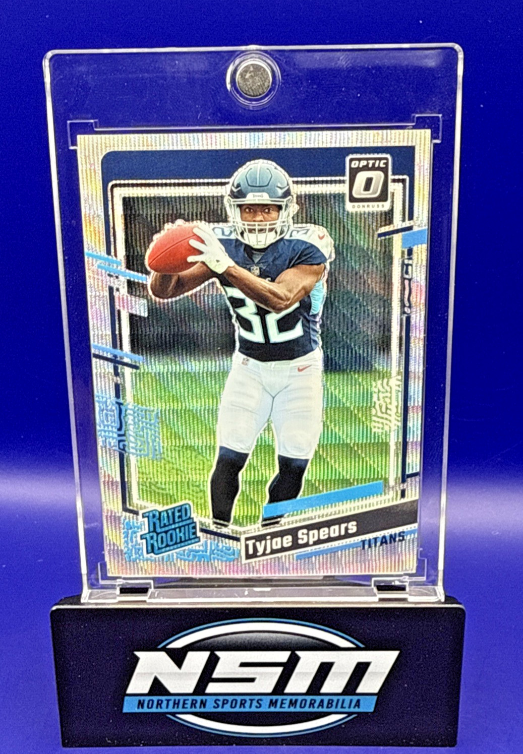 2023 Panini Donruss Optic - Rated Rookie Tyjae Spears #297 Wave Prizm /300 (RC)