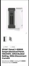 SPAN® Panel 1-00800 Smart Electrical Panel, 120/240V, 225A Busbar Rating, 200A