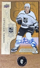 Daniel Brickley 2018-19 Upper Deck Engrained Rookie Autograph #69 LA Kings