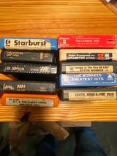 Eight Track Tape Lot (untested)