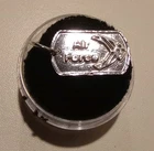 US Air Force Dog Tag Mini .999 Fine Silver Hand Pour 2.5 Grams Solid With COA