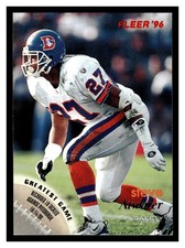 Steve Atwater #38 1996 Fleer Denver Broncos