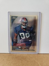 2010 Topps Chrome Jason Pierre-Paul Rookie Card RC #C201 New York Giants DE NRMT. rookie card picture