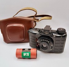 Kamera Pouva Start Zoom ORWO Rollfilm NP 20 Leder Fototasche DDR 60er Jahre