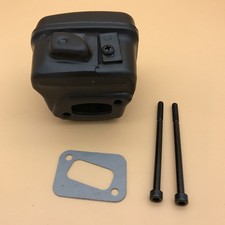 For Husqvarna 340 345 346 346XP 350 351 353 Exhuast Muffler With Gasket 2 Screws