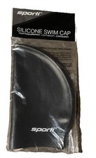 Sporti Swim Cap Silicone High Performance New Navy Adult Non Slip Best Contoured
