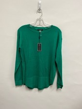 NWT Cable Gauge Size S Green Ladies Sweater