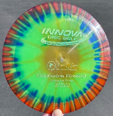 Innova Champion Firebird - Flat 12x KC Ken Climo Swoosh I-Dye Classic Disc Golf