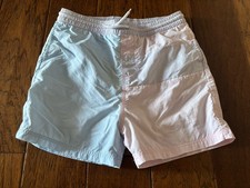 The Beaufort Bonnet Company Boys Swim Trunks Size 12 Nylon Pastel CLEAN