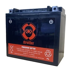 ADX20L-BS - AGM Replacement Power Sport Battery 