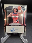 Panini Prizm 2024-25 Bub Carrington Wizards Rookie Penmanship Auto RPE-BUB