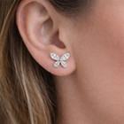 1.58ct Lab Grown Diamond Earrings 18K White Gold VS1 E-F IGI Marquise Pear — photo 2