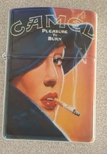 Sexy Camel Cigarette 1960s style Flip Top Lighter