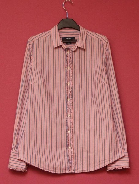 Women Gant Shirt Pink Cotton 40 / L / 48 #7YQZ