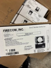 FIRECOM F900-AA-P ANALOG ADDRESSABLE PHOTO DUCT SMOKE DETECTOR