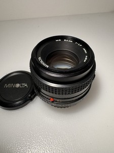MINOLTA MD fit 50mm F1.7 MANUAL FOCUS PRIME STANDARD LENS (695)