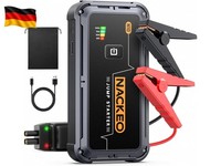 5000A Starthilfe Powerbank FüR Pkw, 12V Tragbarer Batterie Booster (Bis Zu 9L