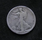1918 s WALKING LIBERTY U.S. HALF DOLLAR COIN   SILVER