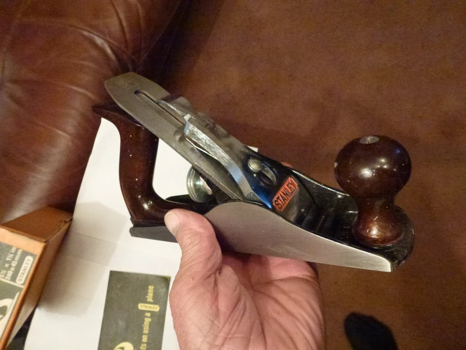 VINTAGE .STANLEY, BAILEY, NO 3 VINTAGE SMOOTHING PLANE BOXED - Image 4 of 4