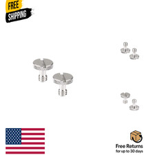 1/4"-20 Slotted Screw for Camera Quick Release Plate 2 Pieces